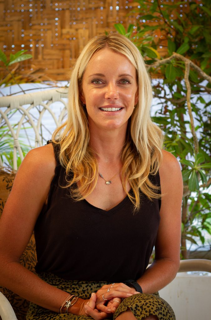 Amy Montagu, a therapist in Bali, photo.